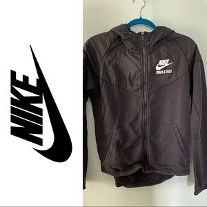 🔥HOT SALE🔥 Nike Track & Field Black Womens Hoodie